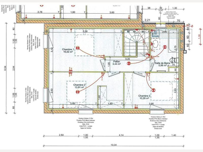 Maison - 100 m² - 4 pièces