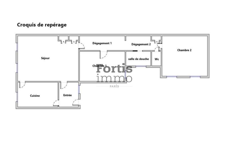 Appartement - 86 m² - 4 pièces