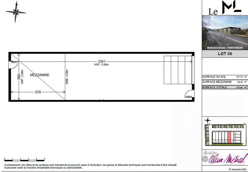 Local commercial - 170 m²