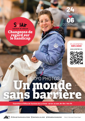 Exposition photographique un Monde sans Barrière de l'association SolAir