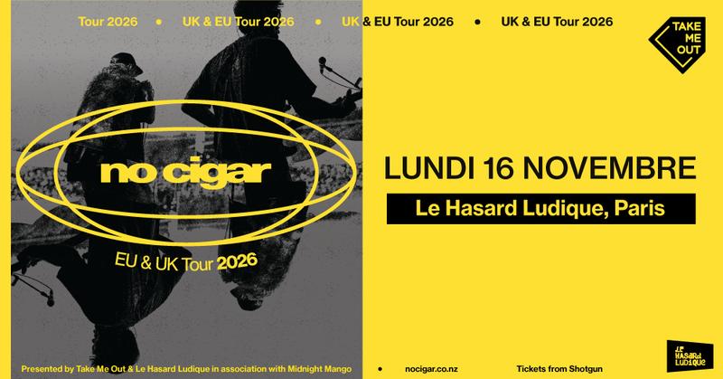 Take me Out : No Cigar en concert à Paris