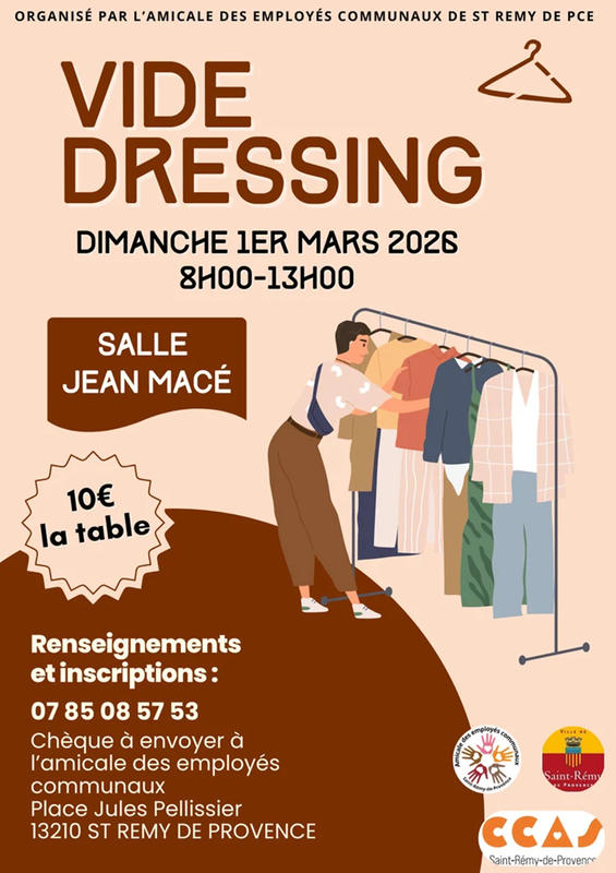 Vide dressing à Saint-Rémy-de-Provence