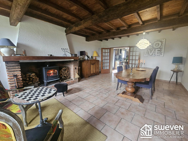 Maison ancienne - 210 m² - 6 pièces