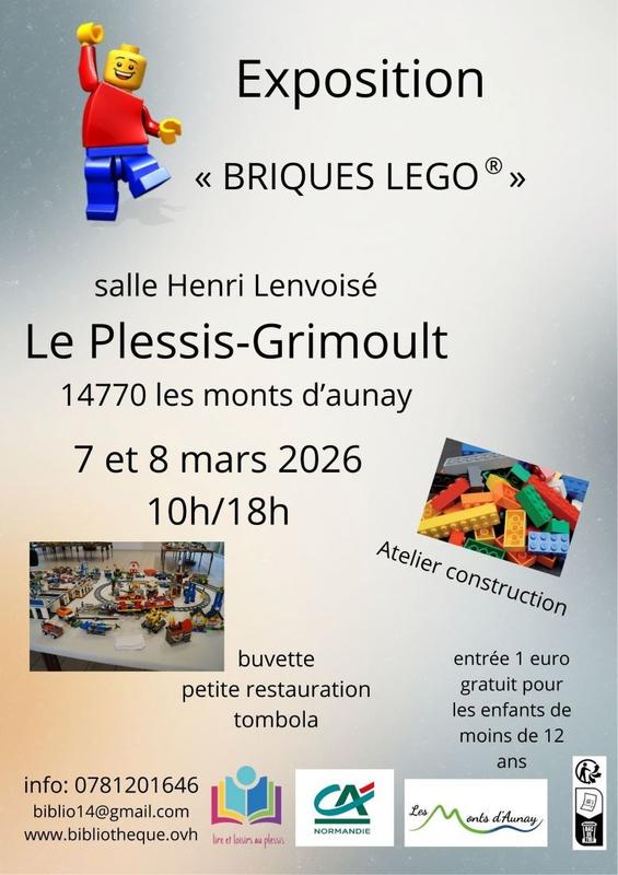 Exposition « Briques Lego®» au Plessis Grimoult