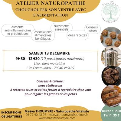 Atelier naturopathie et alimentation