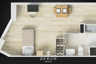 Appartement - 24 m² - 1 pièce