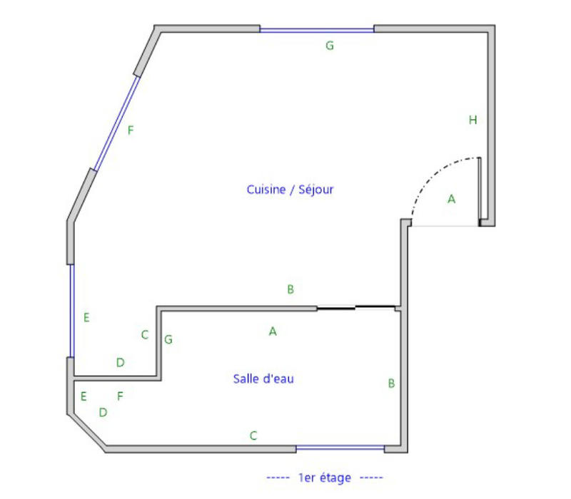 Immeuble - 71 m² - 4 pièces