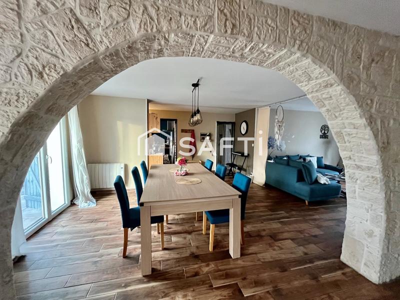 Maison - 125 m² - 7 pièces