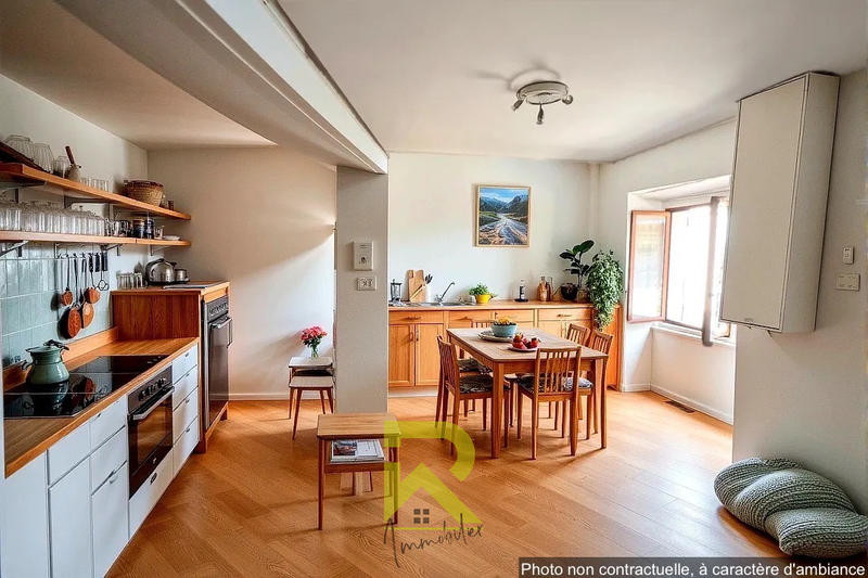 Maison de village - 94 m² - 6 pièces