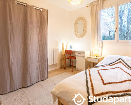 Chambre - 10 m² - 1 pièce