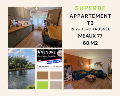 Appartement - 68 m² - 3 pièces