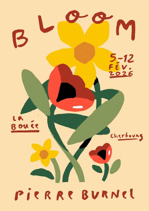 Exposition la Bouée "Bloom" Pierre Burnel