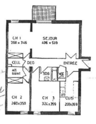 Appartement - 83 m² - 4 pièces