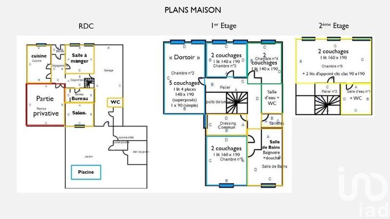 Maison de village - 241 m² - 5 pièces