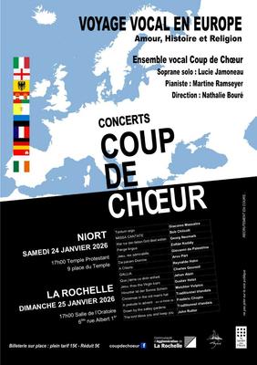 Concert coup de choeur à Niort