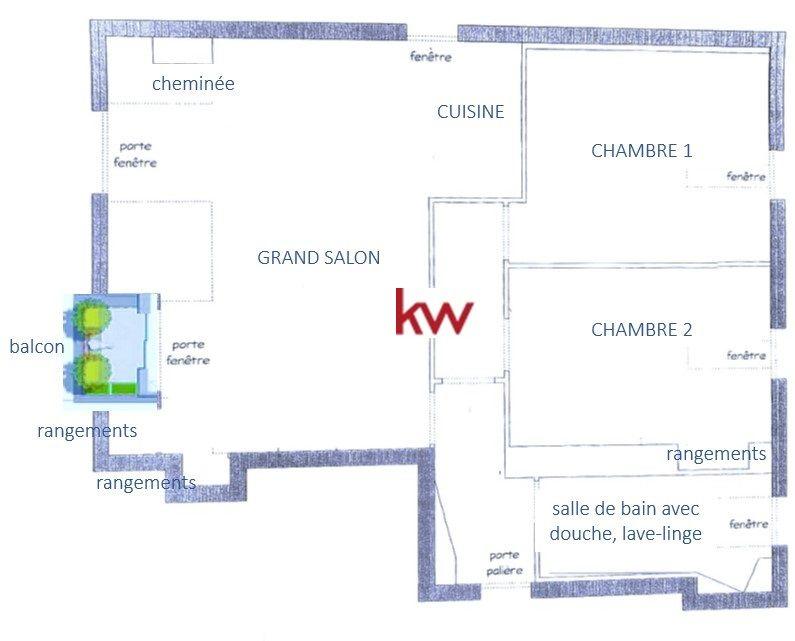 Appartement - 67 m² - 3 pièces