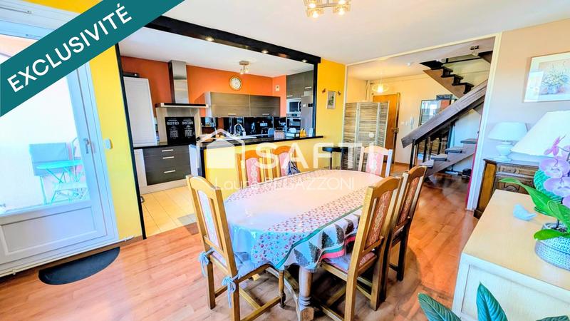 Duplex - 136 m² - 7 pièces