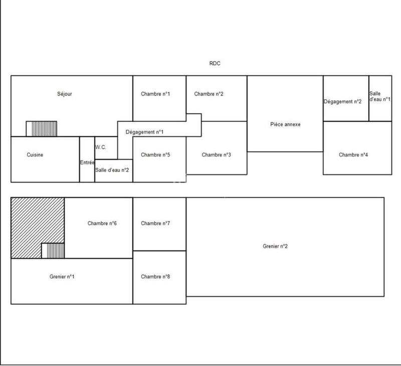 Maison - 206 m² - 10 pièces