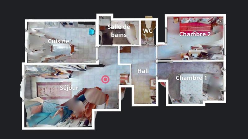 Appartement - 70 m² - 3 pièces