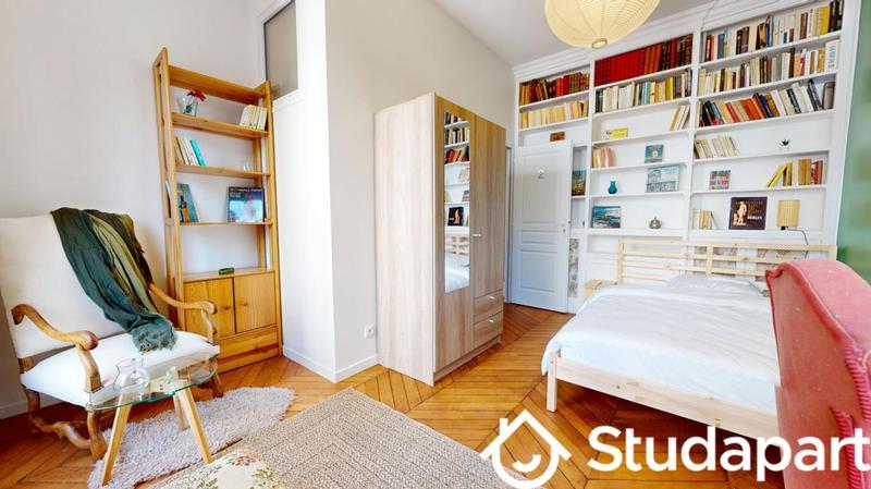 Chambre - 14 m² - 1 pièce