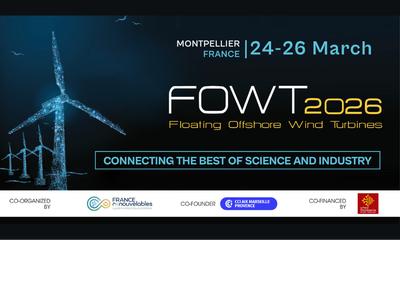 Fowt 2026 - Forum International de l’Éolien Flottant en Mer