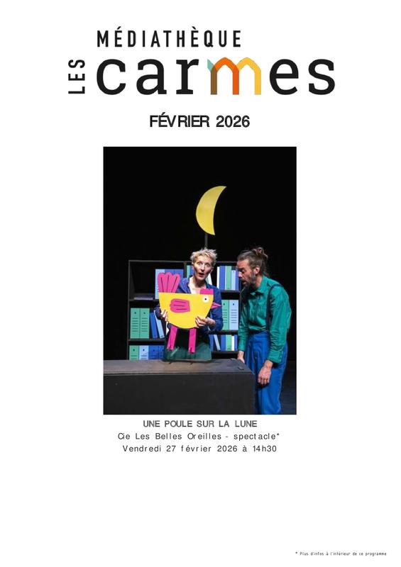 Programme médiathèque février