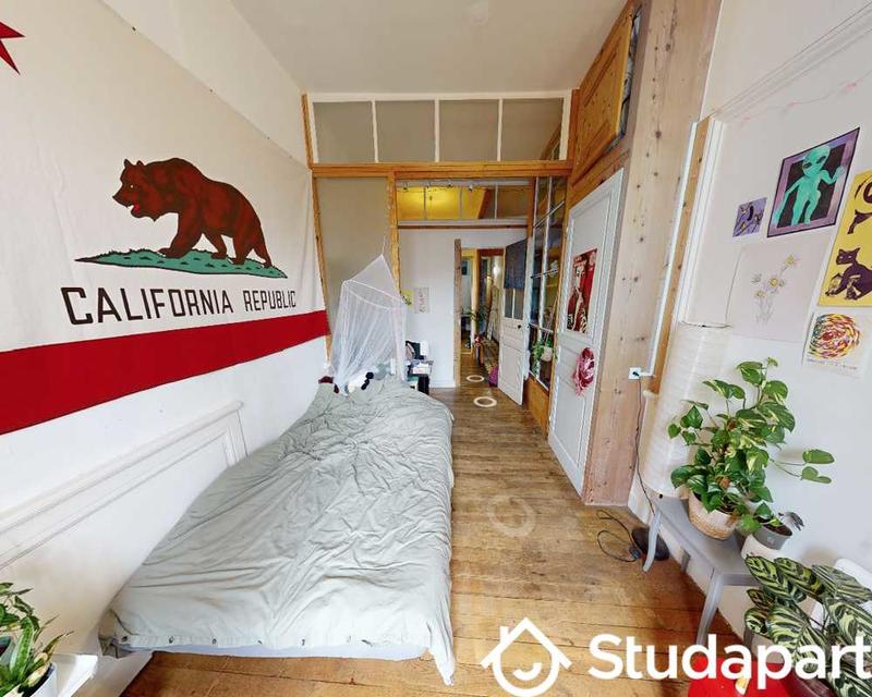 Chambre - 50 m² - 1 pièce