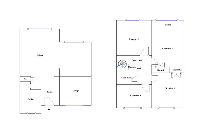 Maison - 106 m² - 5 pièces