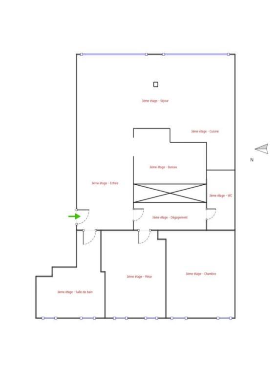 Appartement ancien - 75 m²