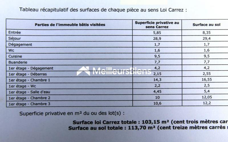 Maison - 103 m² - 4 pièces