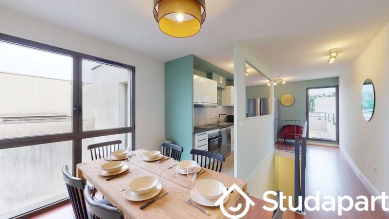 Chambre - 9 m² - 1 pièce