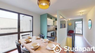 Chambre - 9 m² - 1 pièce