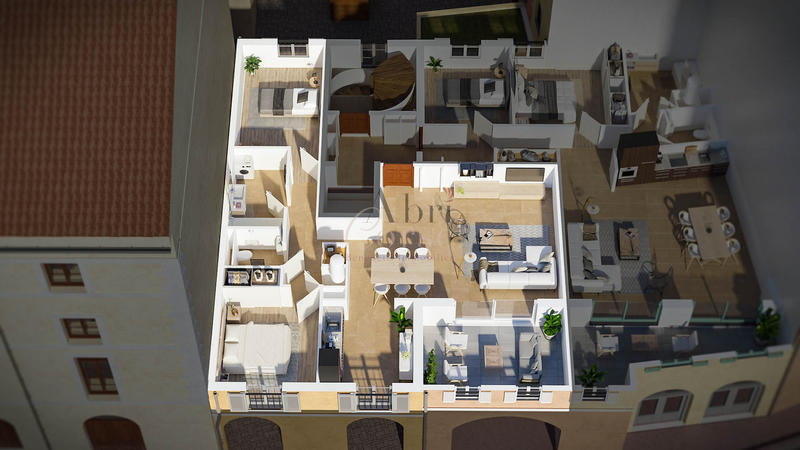 Appartement - 79 m² - 3 pièces