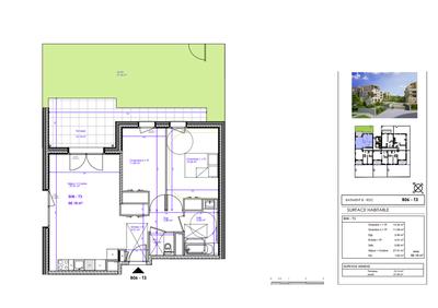 Appartement - 65 m² - 3 pièces