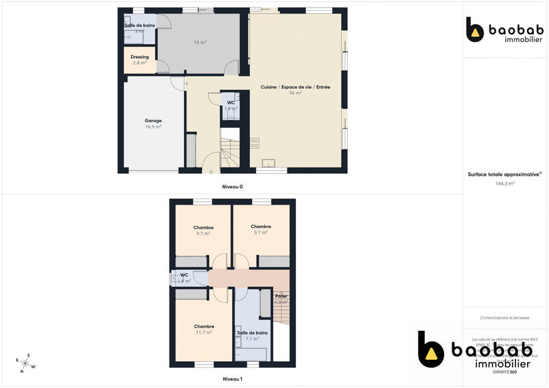 Villa - 127 m² - 5 pièces