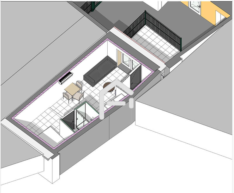 Appartement - 23 m² - 2 pièces