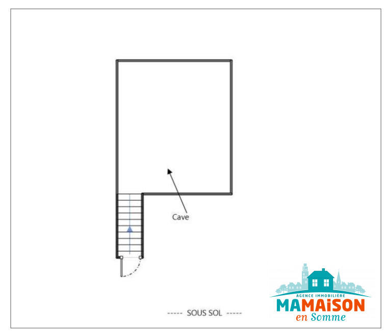 Maison - 64 m² - 3 pièces