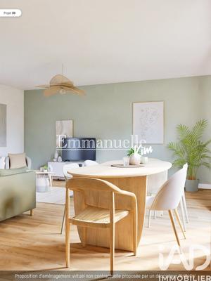 Appartement - 82 m² - 3 pièces