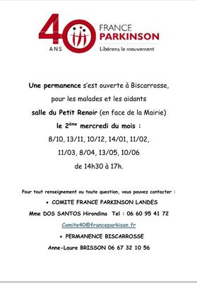 Permanence France Parkinson