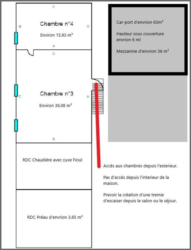 Maison de campagne - 157 m² - 9 pièces