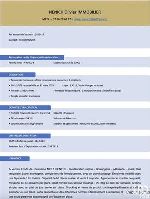 Local commercial - 156 m²