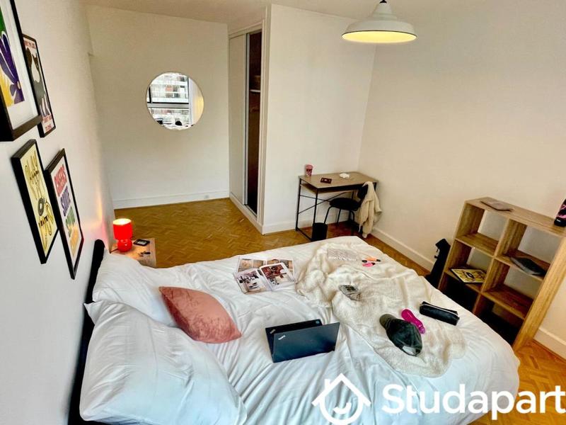 Chambre - 12 m² - 1 pièce