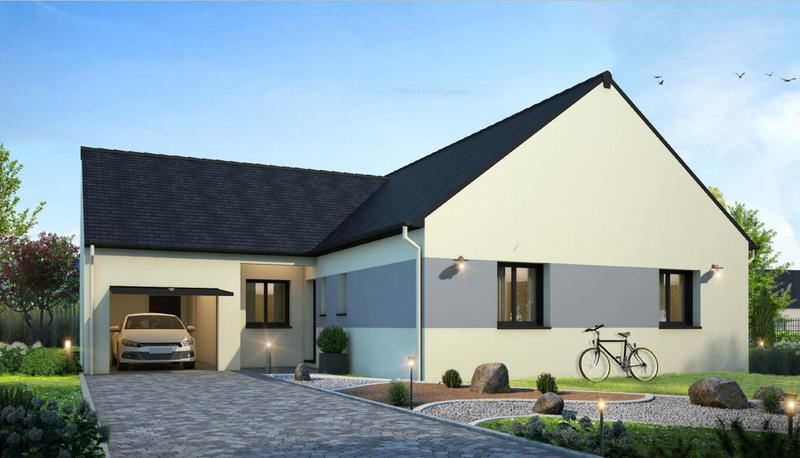 Maison - 90 m² - 5 pièces