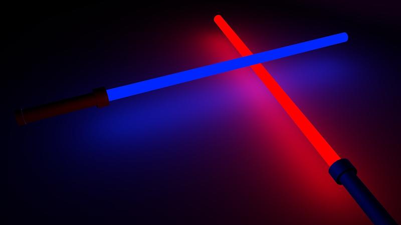 Initiation sabre laser