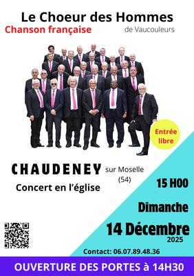 Concert de chansons françaises