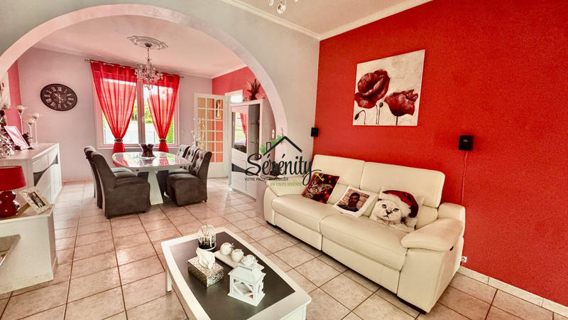 Maison - 95 m² - 6 pièces