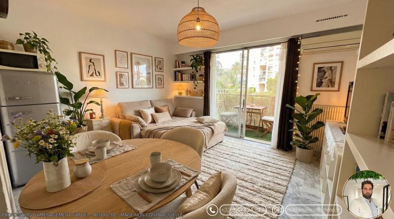 Appartement - 23 m² - 1 pièce