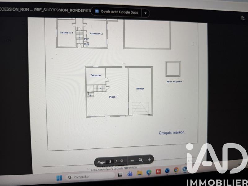 Maison - 70 m² - 4 pièces