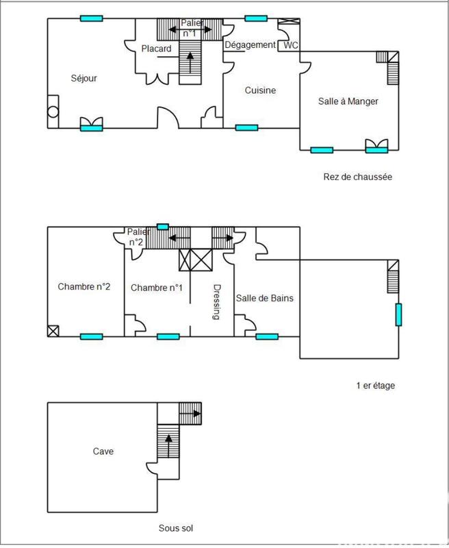 Maison - 130 m² - 4 pièces