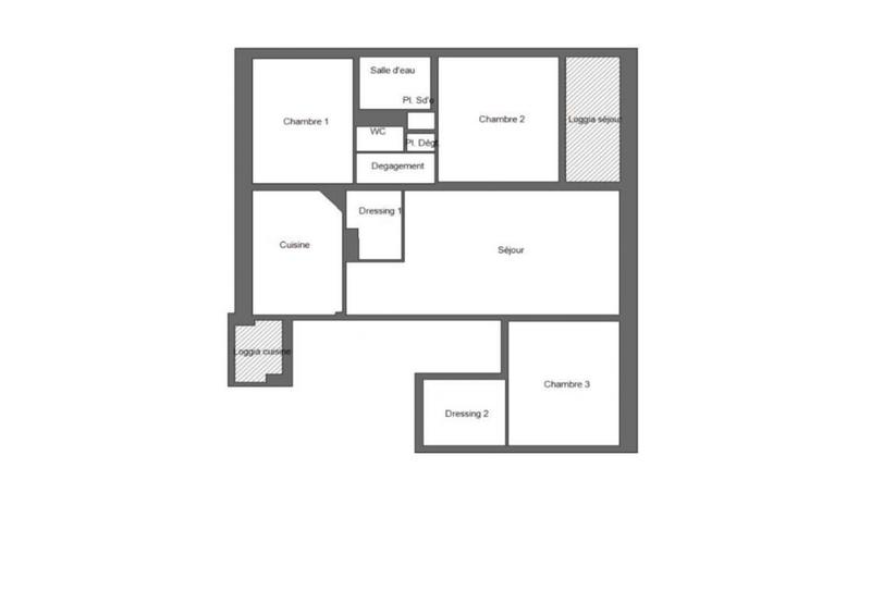 Appartement - 84 m² - 4 pièces